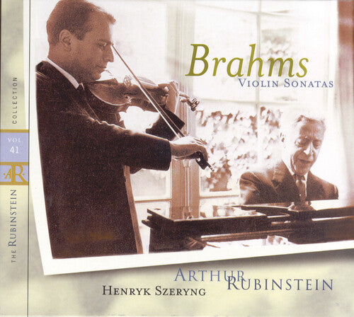 Rubinstein Collection, Vol. 41: All Brahms: 3 Violin & Piano