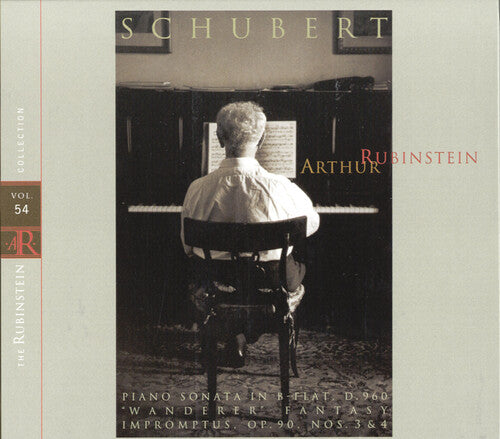 Rubinstein Collection, Vol. 54: All Schubert: Sonata, D. 960