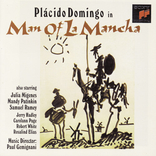 Man Of La Mancha (Studio Cast Recording)  Domingo, Migenes, Patinkin, Ramey, Hadley