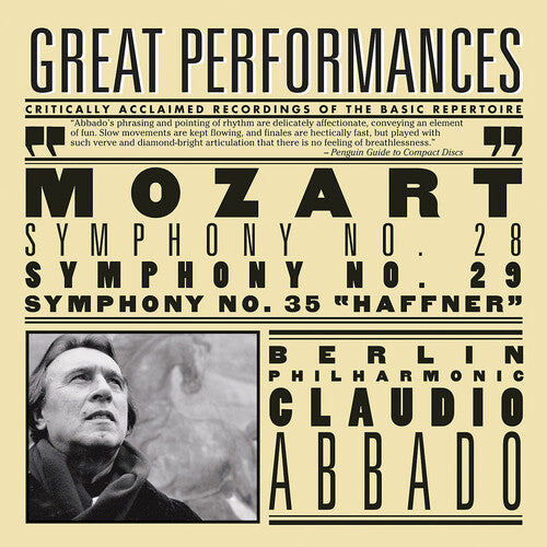 Mozart: Symphonies Nos. 28, 29 & 35