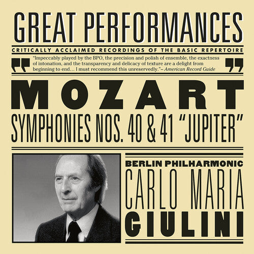 Mozart: Symphonies Nos. 40 & 41 "Jupiter"