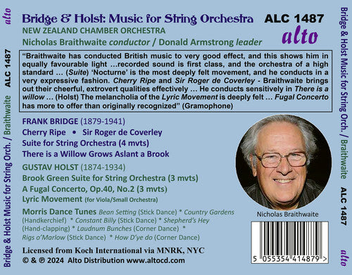 BRIDGE & HOLST: MUSIC FOR STRING ORCHESTRA