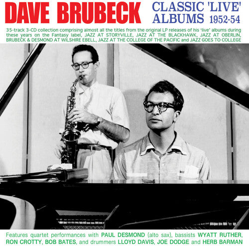 CLASSIC LIVE ALBUMS 1952-54