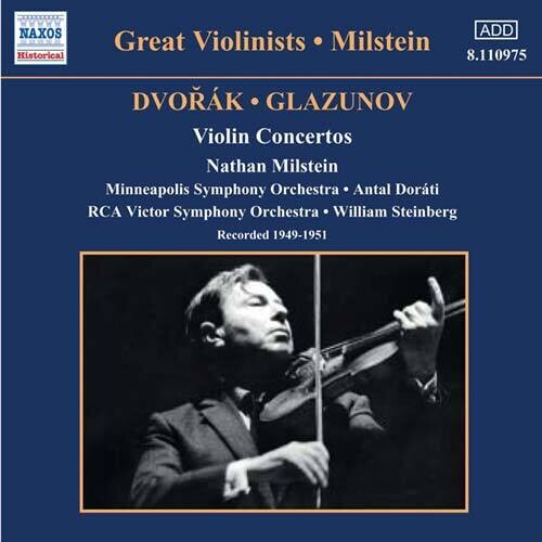DVORAK / GLAZUNOV: Violin Concertos (Milstein) (1949-1951)