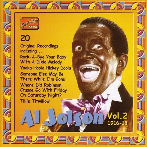 JOLSON, Al: Al Jolson, Vol. 2 (1916-1918)