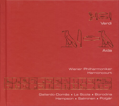 Aïda  Gallardo-Domâs, Borodina, La Scola, Hampson, Polgár, Salminen, Harnoncourt, Vienna Philharmonic Orch