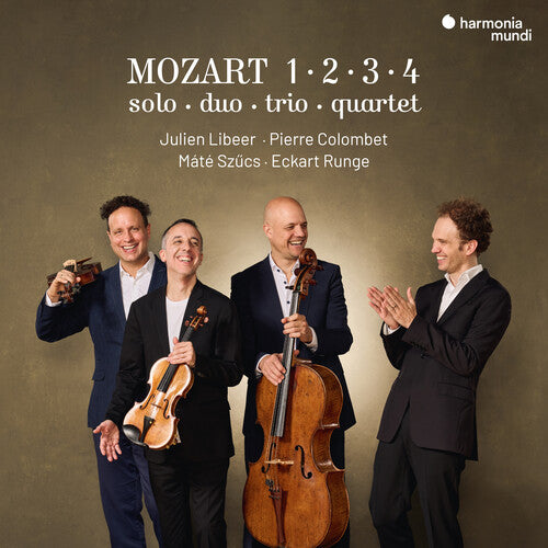 MOZART 1 2 3 4 - SOLO DUO TRIO QUARTET