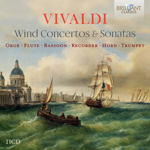 Vivaldi: Wind Concertos, Oboe-Flute-Bassoon-Recorder-Horn-Tr