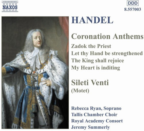HANDEL: Coronation Anthems / Silete Venti