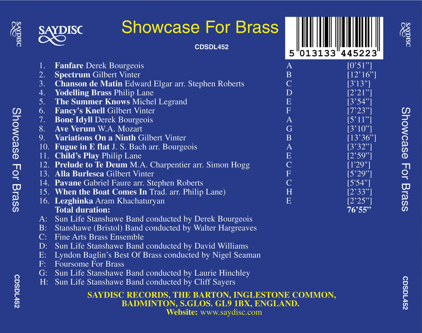 Showcase For Brass