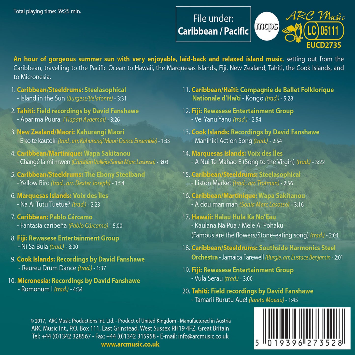 20 BEST OF ISLAND MUSIC