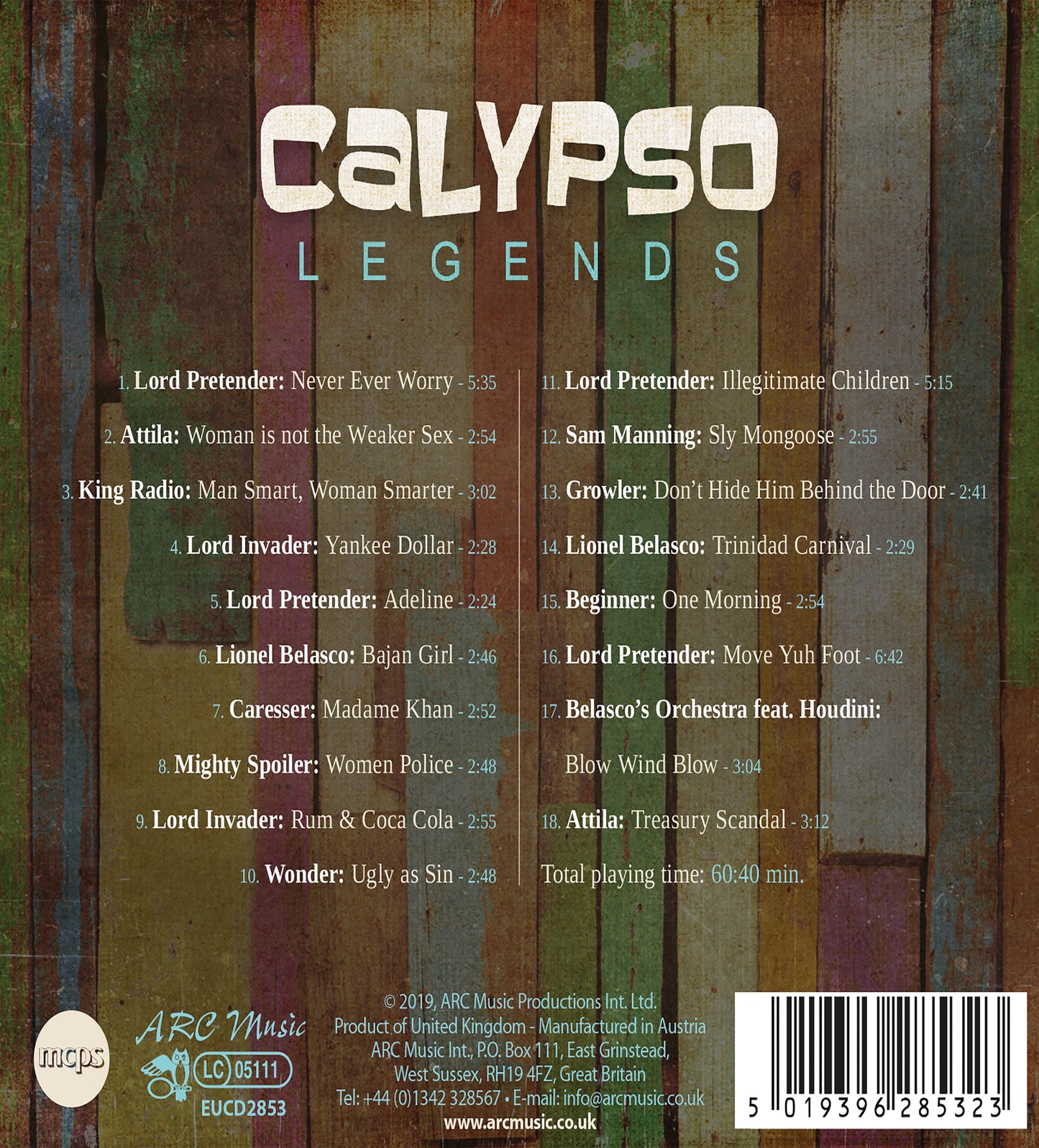 Calypso Legends  Various