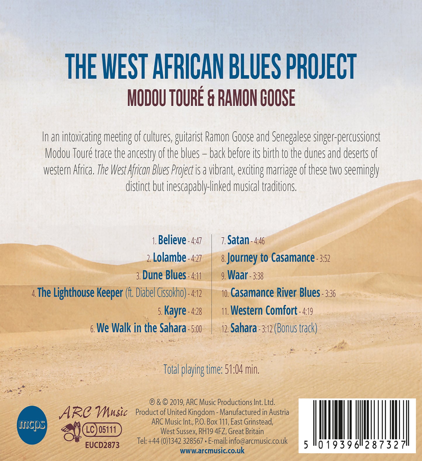 The West African Blues Project  Toure, Goose