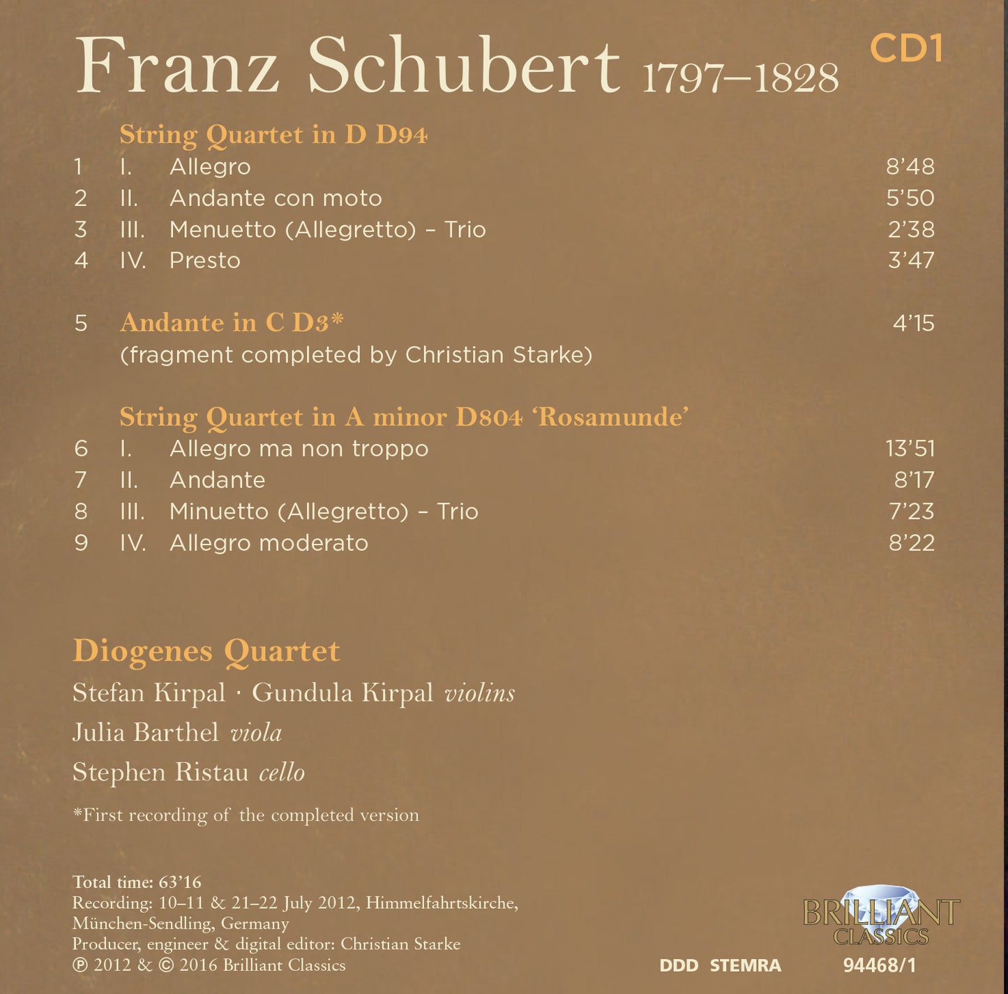 Schubert: String Quartets (Complete)