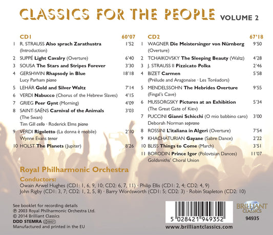 CLASSICS FOR THE PEOPLE, VOL. 2