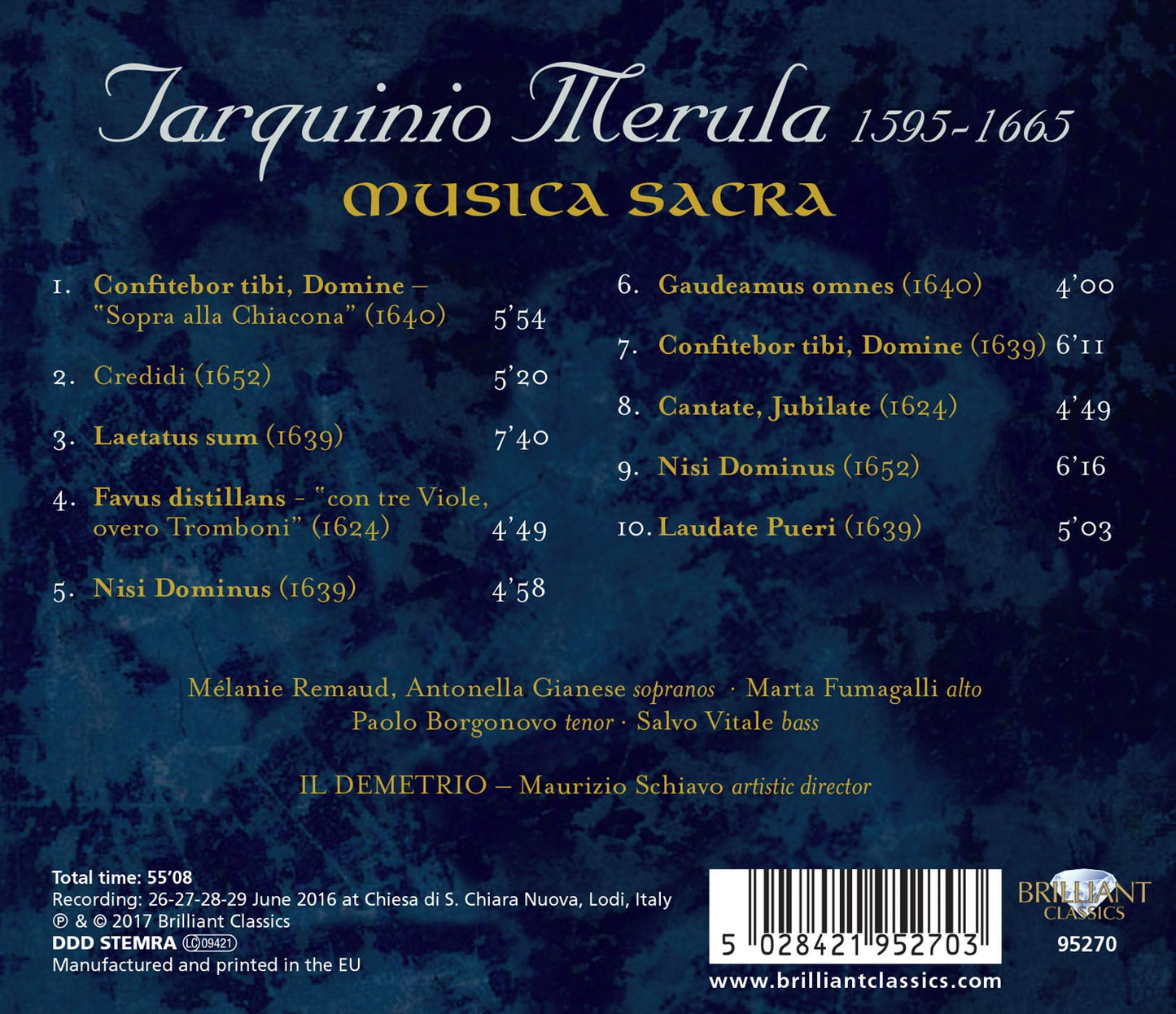 Merula: Musica Sacra