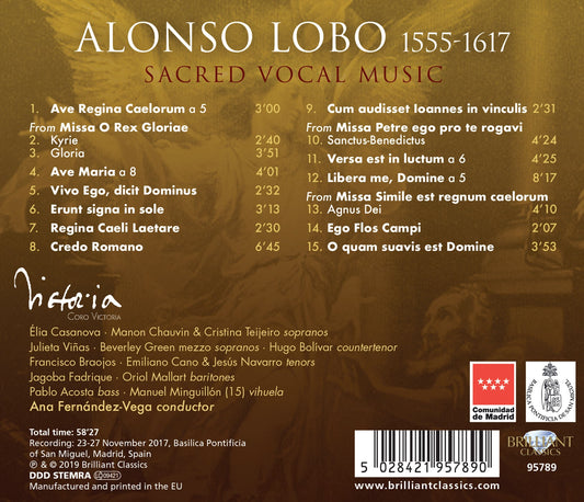 Lobo: Sacred Vocal Music