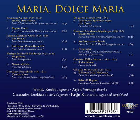 Maria, Dolce Maria
