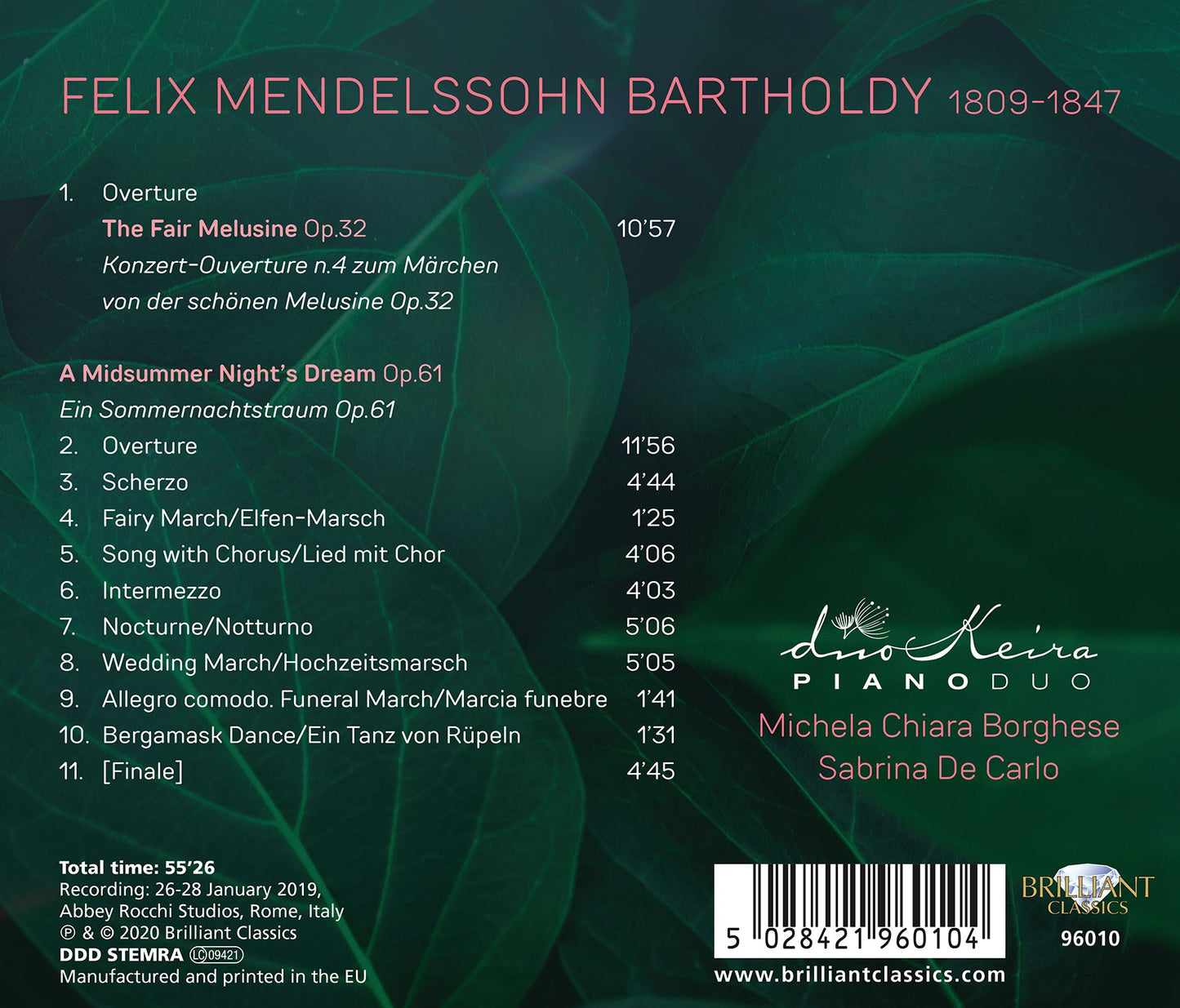 Mendelssohn: A Midsummer Night's Dream - Overture The Fair M