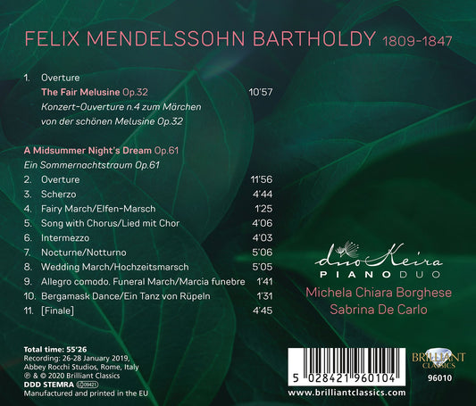 Mendelssohn: A Midsummer Night's Dream - Overture The Fair M