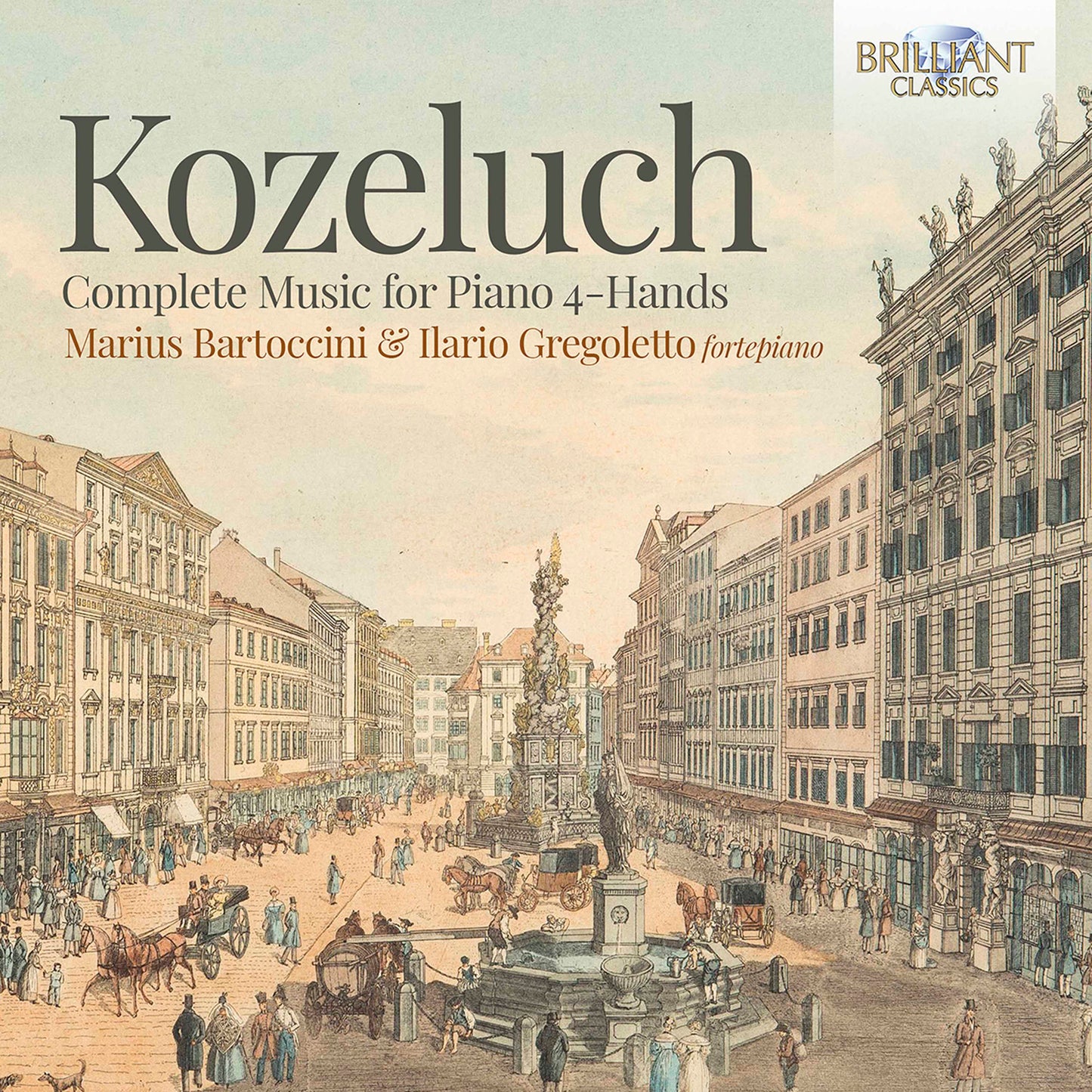 Kozeluch: Complete Sonatas For Piano 4-Hands  Ilario Gregoletto, Marius Bartoccini