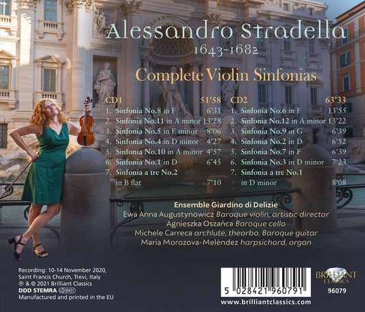 Stradella: Complete Violin Sinfonias