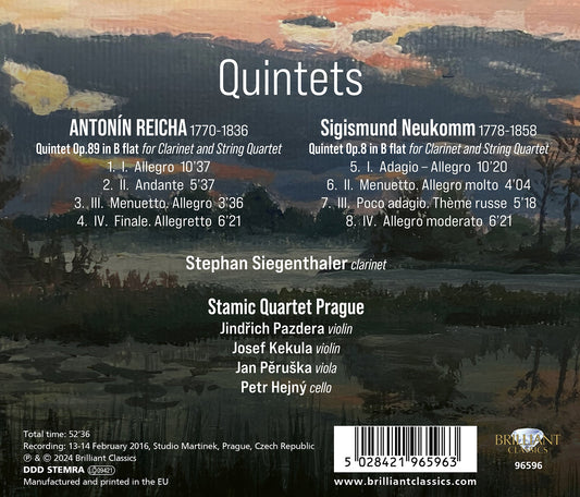 Reicha & Neukomm: Quintets