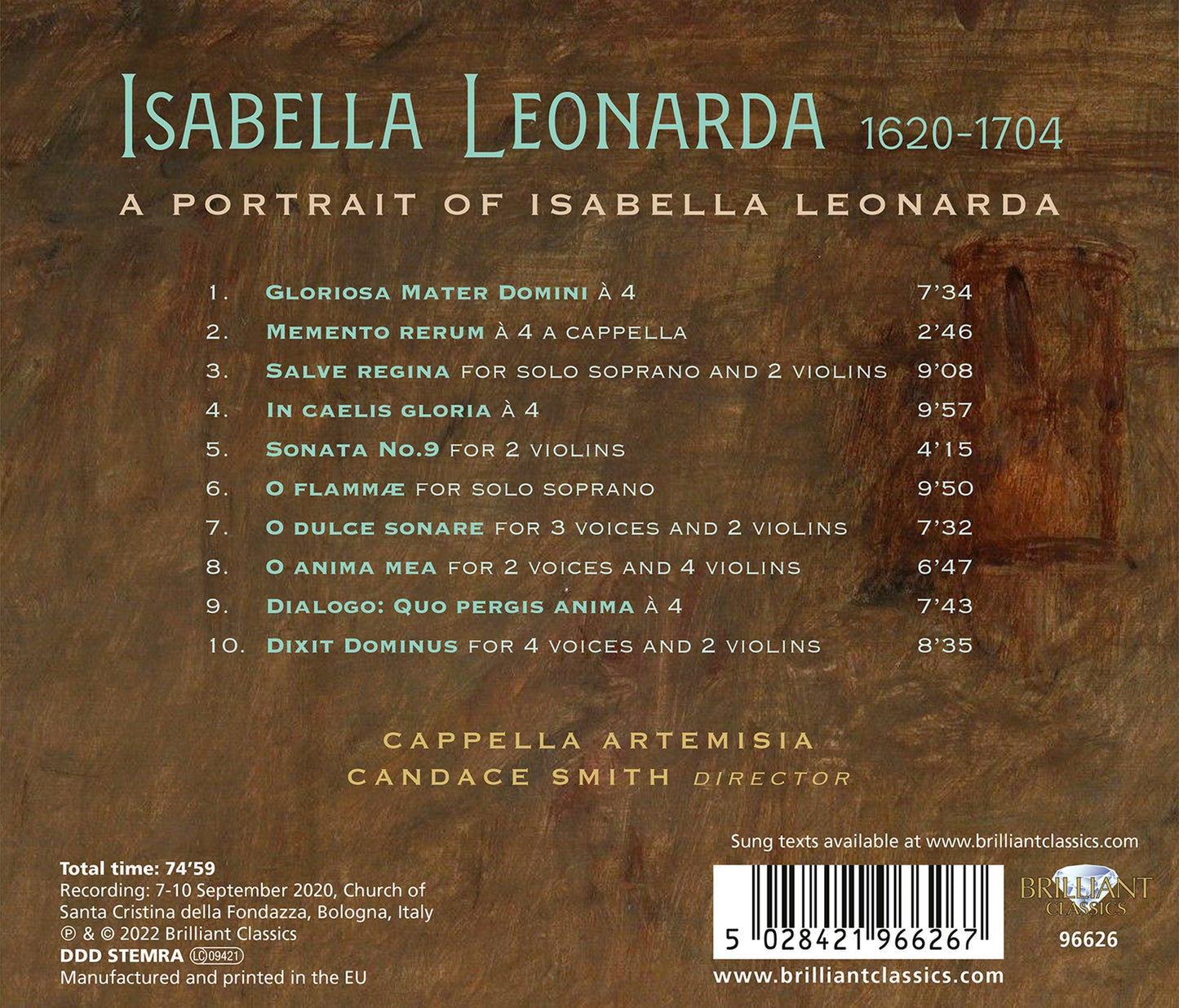 Leonarda: A Portrait of Isabella Leonarda