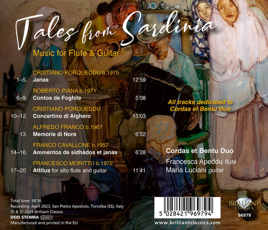 Tales from Sardinia - Music for Flute & Guitar