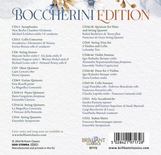 Boccherini Edition