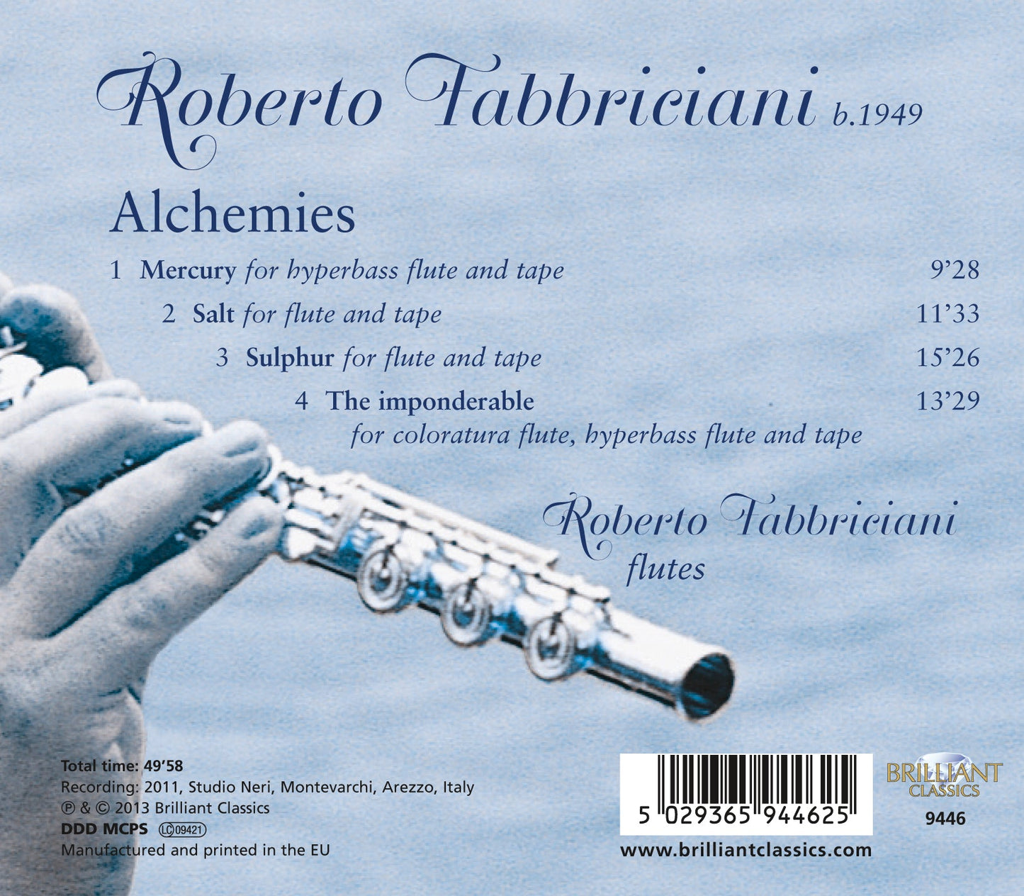 Fabbriciani: Alchemies