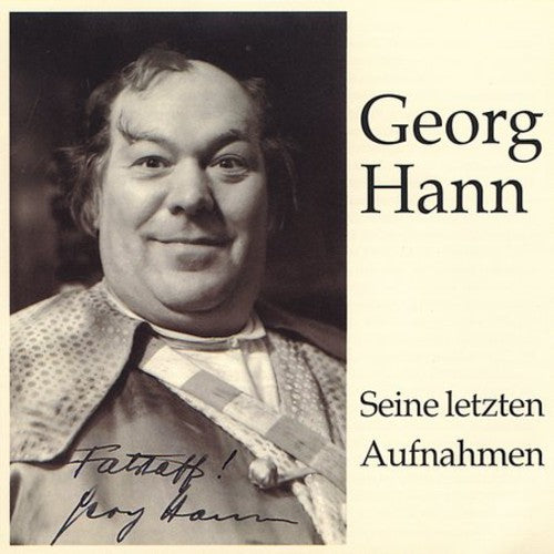 SEINE LETZTEN AUFNAHMEN - GEOR