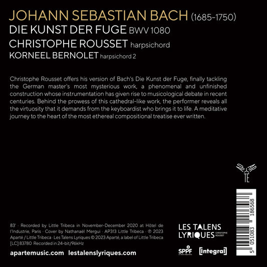 BACH: DIE KUNST DER FUGE BWV 1080