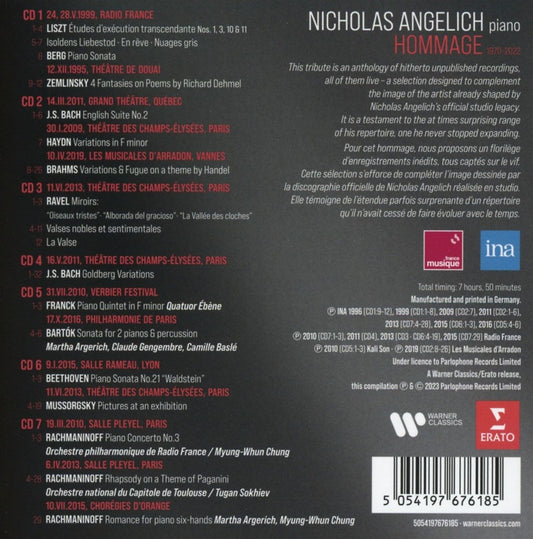 TRIBUTE TO NICOLAS ANGELICH