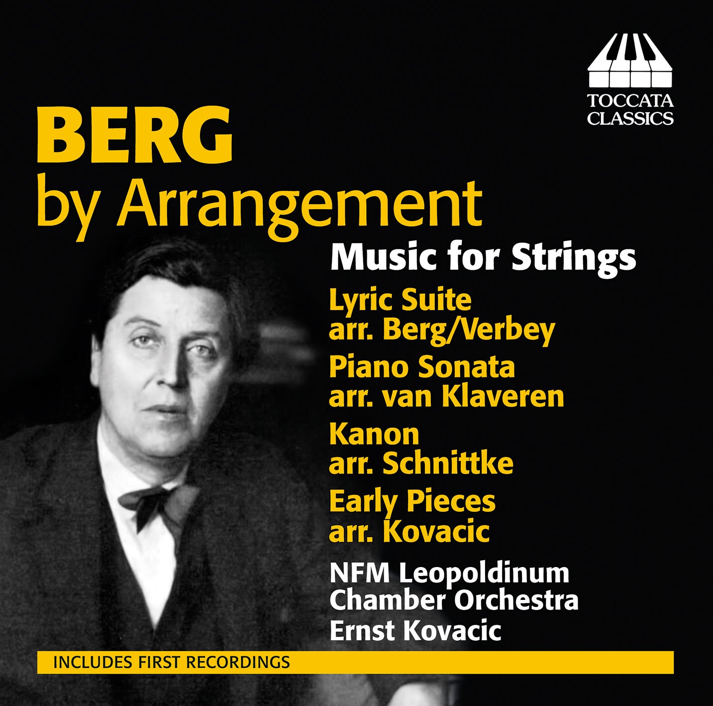 Berg By Arrangement: Music For Strings  Nfm Leopoldinum Chamber Orchestra, Kovacic