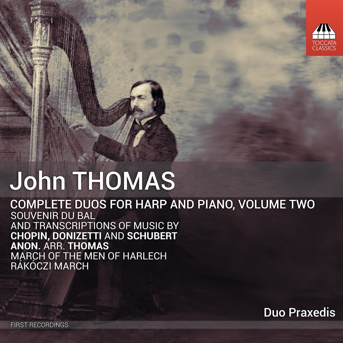 Thomas: Complete Duos For Harp & Piano, Vol. 2