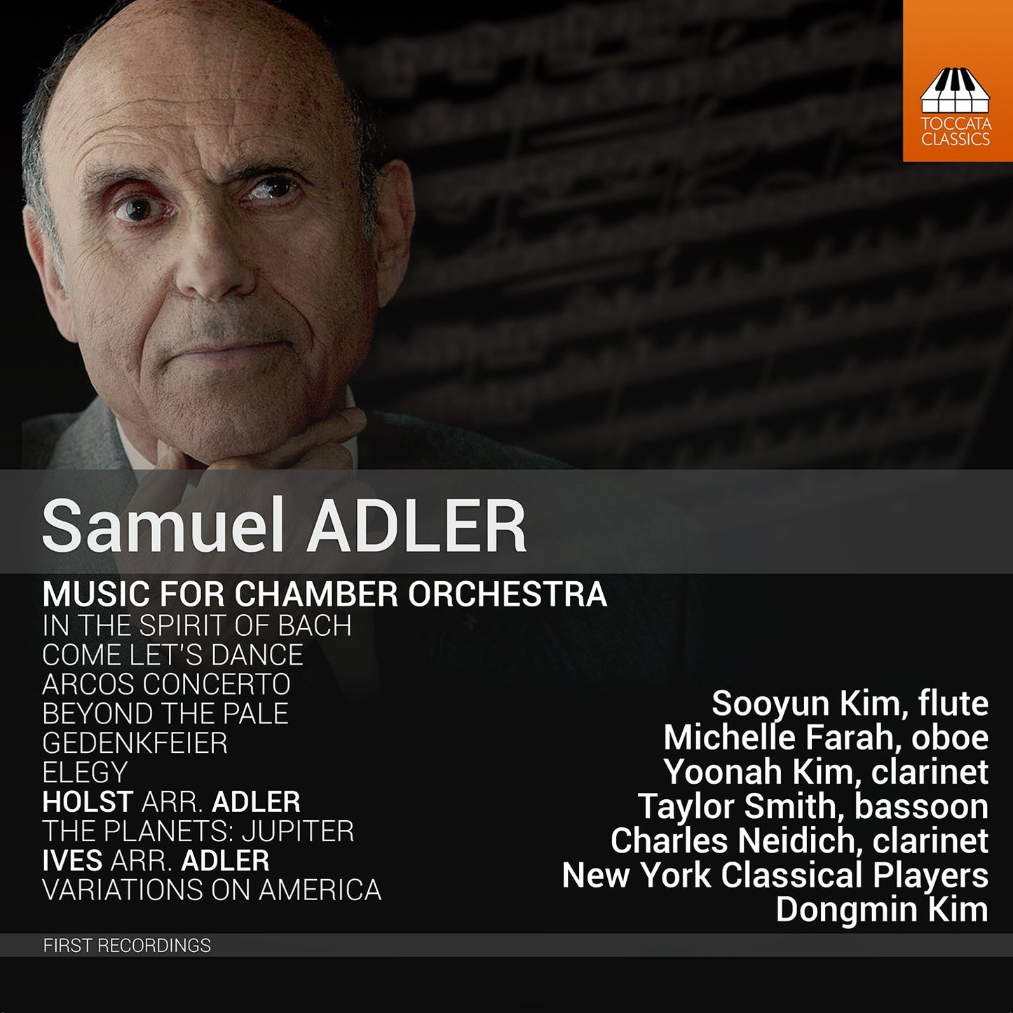 Music For Chamber Orchestra  Kim, Farah, Kim, Smith, Neidich, New York Chamber Players, Kim