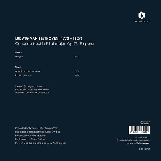 Beethoven: Emperor Concerto / BBC NO of Wales; Stewart Goodyear [LP]