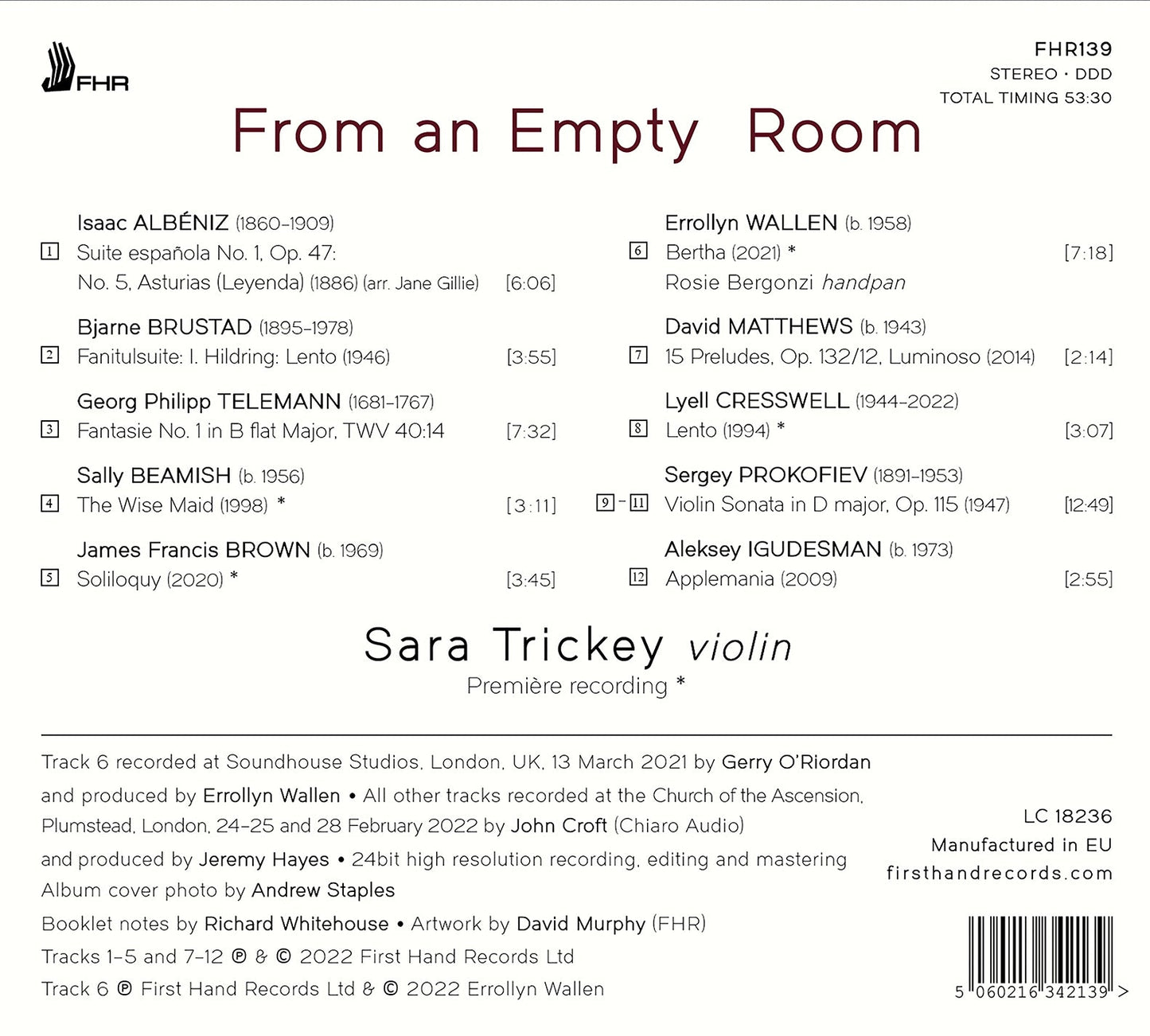 From an Empty Room