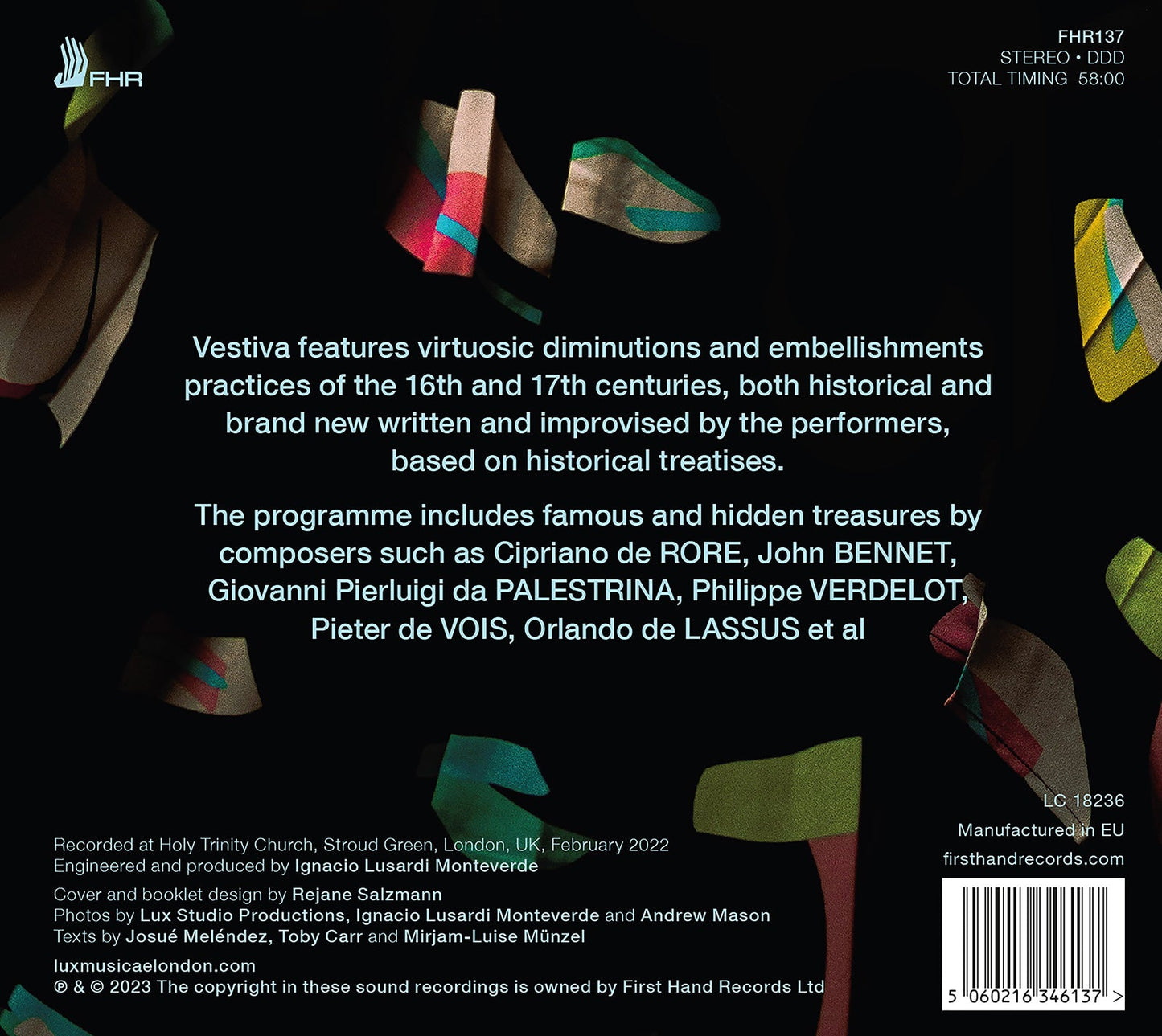 Vestiva  Lux Musicae London