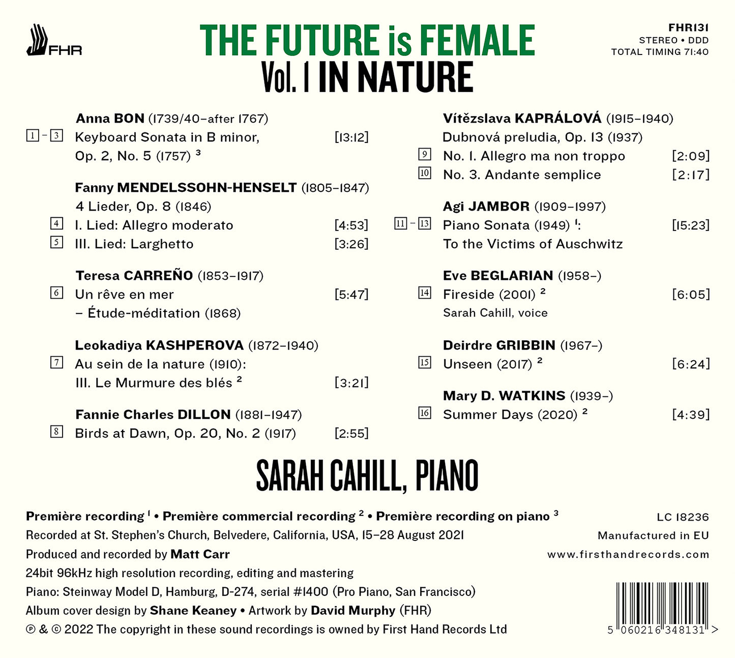 The Future Is Female, Vol.1 - In Nature