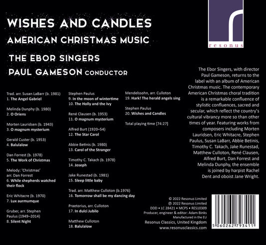 Wishes & Candles - American Christmas Music / The Ebor Singers