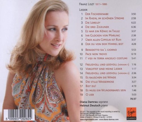Liszt: Songs  Damrau, Diana