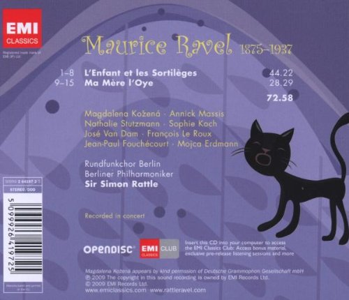 Ravel: L'Enfant Et Les Sortile  Rattle, Sir Simon