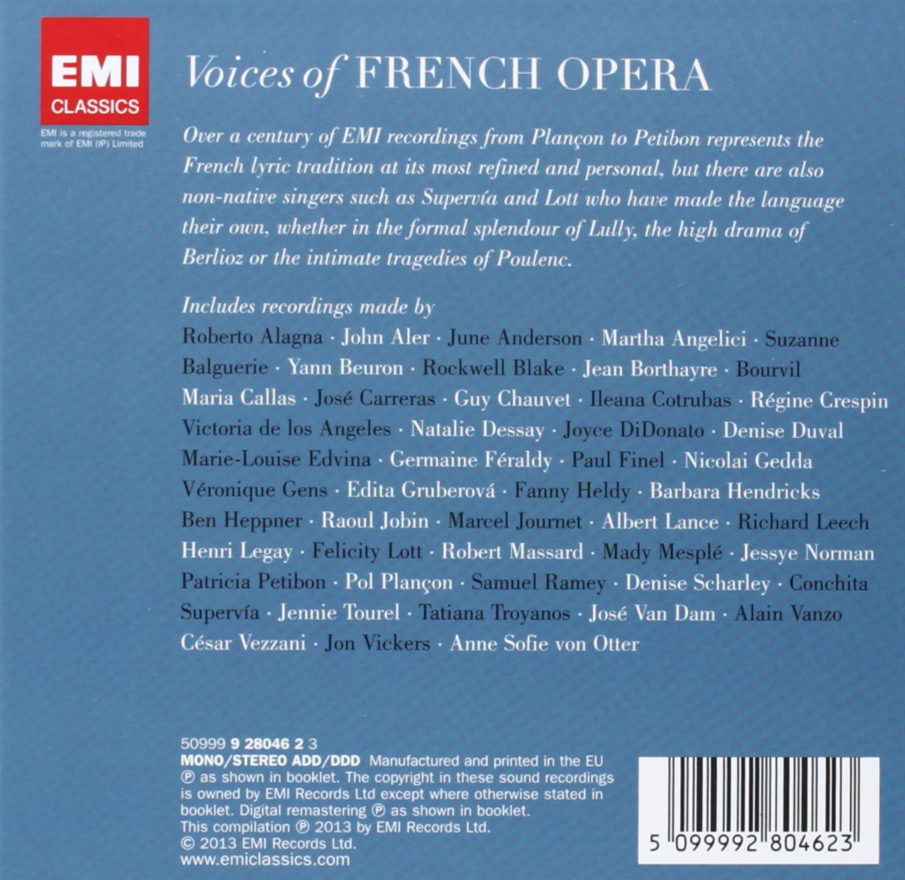 Voices Of French Opera  Various