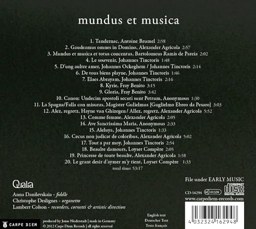 mundus et musica