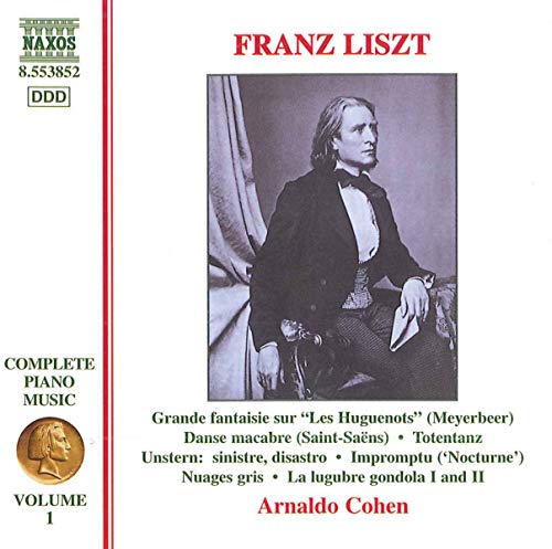 Liszt Complete Piano Music, Vol. 1: Danse macabre, Totentanz