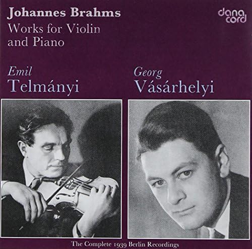 Brahms: Works for Violin & Piano