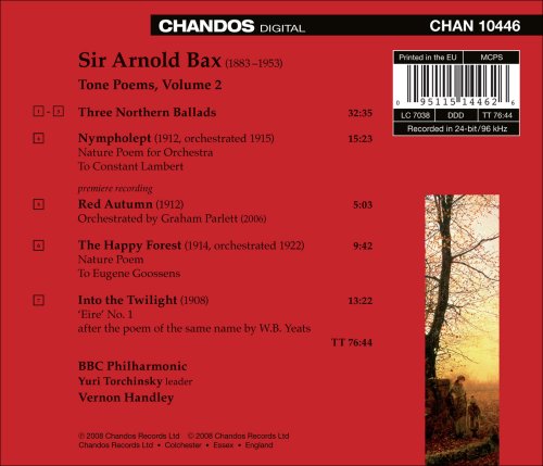 Bax: Tone Poems, Vol. 2  - Northern Ballads Nos. 1-3 / Into