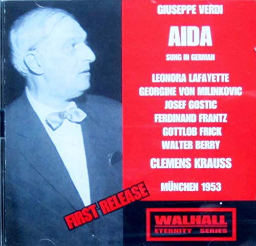 Verdi: Aïda (Sung in German) [Recorded 1953]